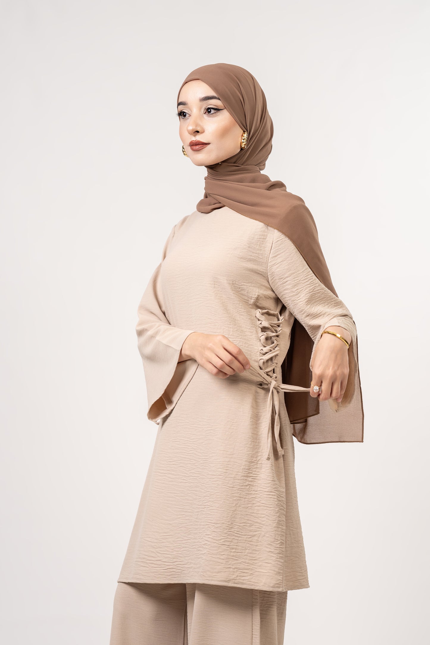 2 piece Beige co-ord set