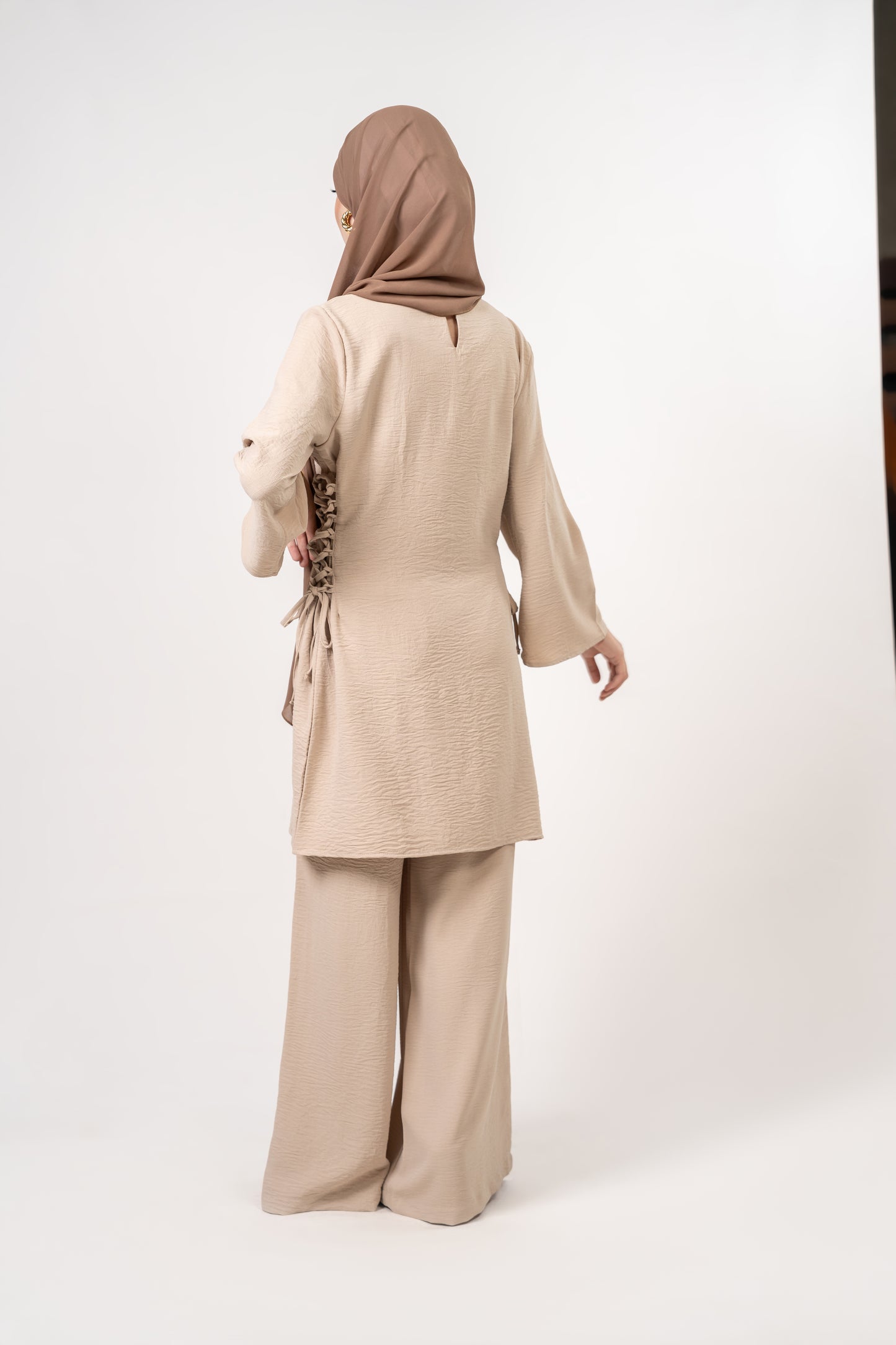 2 piece Beige co-ord set