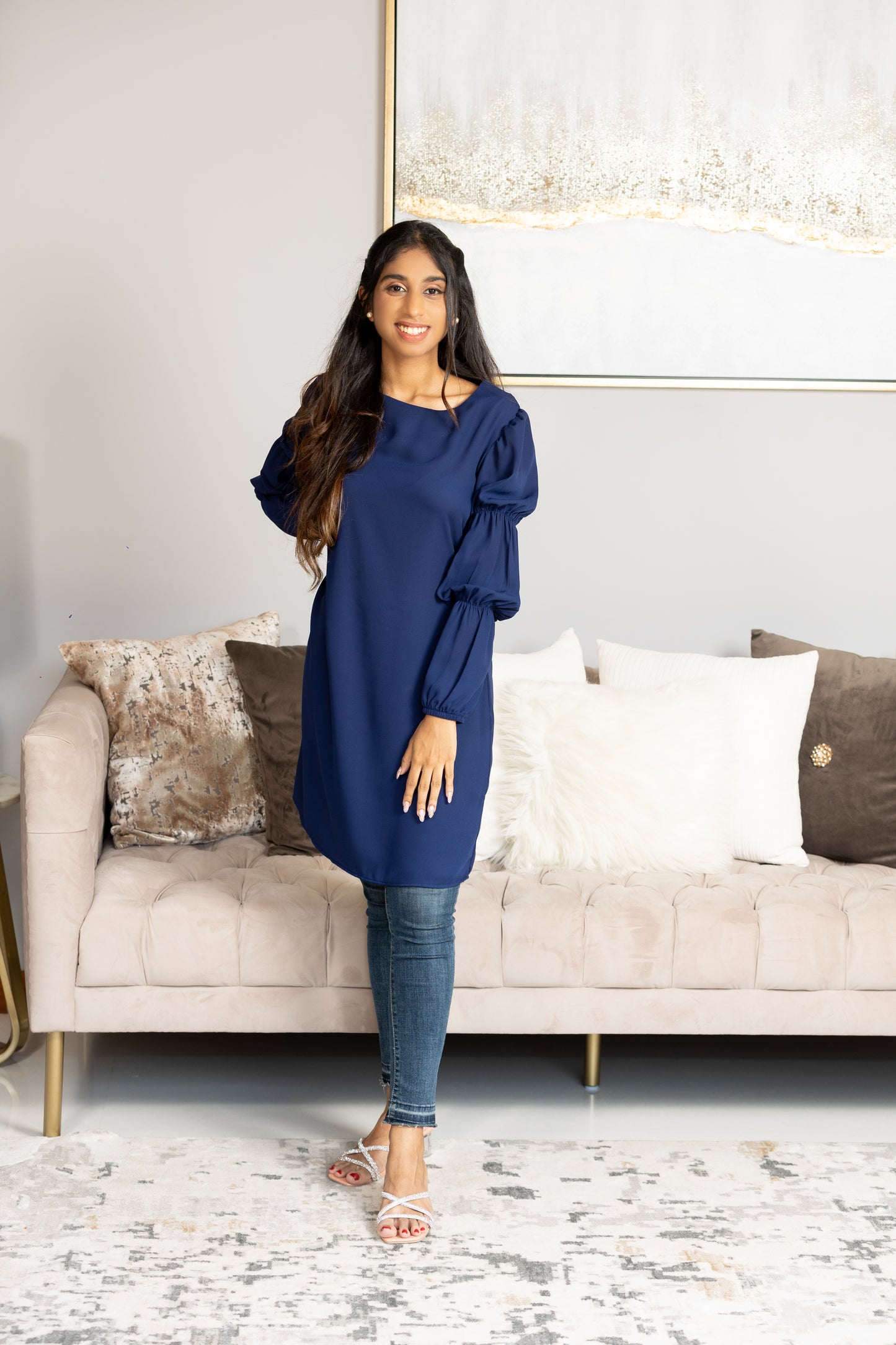 Tiered sleeve top