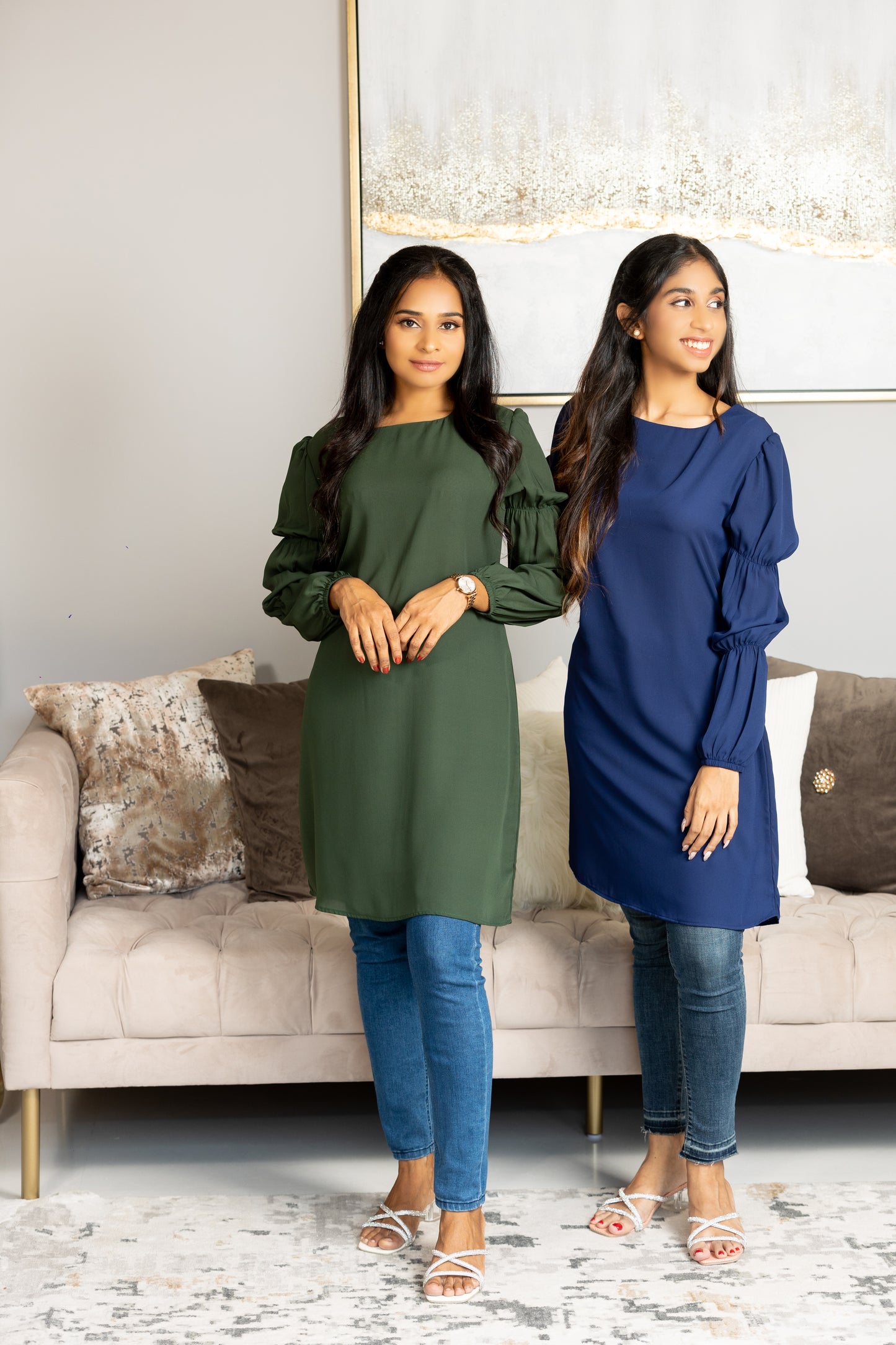 Tiered sleeve top