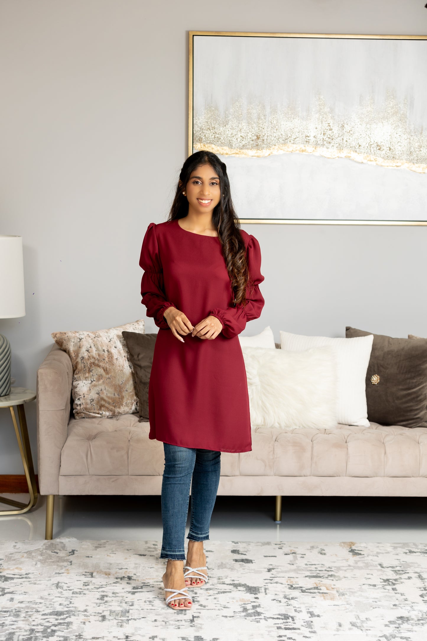 Tiered sleeve top